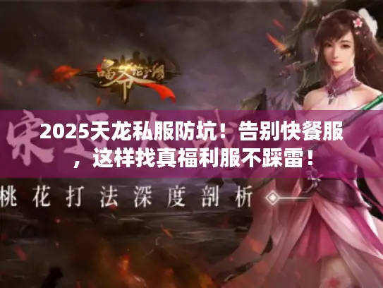 2025天龙私服防坑！告别快餐服，这样找真福利服不踩雷！