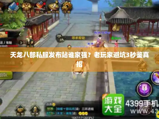 天龙八部私服发布站谁家强？老玩家避坑3秒鉴真招