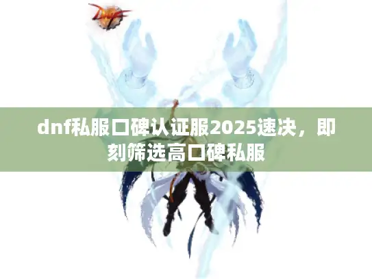dnf私服口碑认证服2025速决，即刻筛选高口碑私服