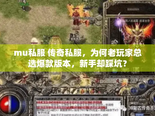 mu私服 传奇私服，为何老玩家总选爆款版本，新手却踩坑？