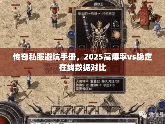传奇私服避坑手册,2025高爆率vs稳定在线数据对比 传奇私服避坑手册,2025高爆率vs稳定在线数据对比