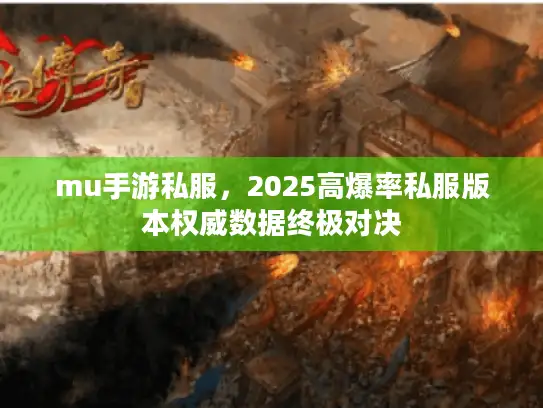mu手游私服,2025高爆率私服版本权威数据终极对决 mu手游私服,2025高爆率私服版本权威数据终极对决
