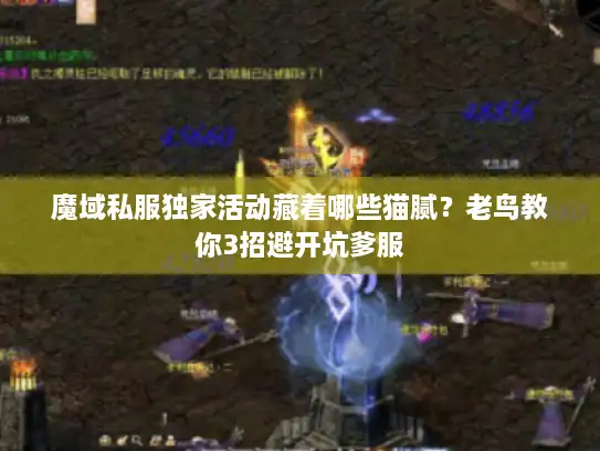 魔域私服独家活动藏着哪些猫腻？老鸟教你3招避开坑爹服