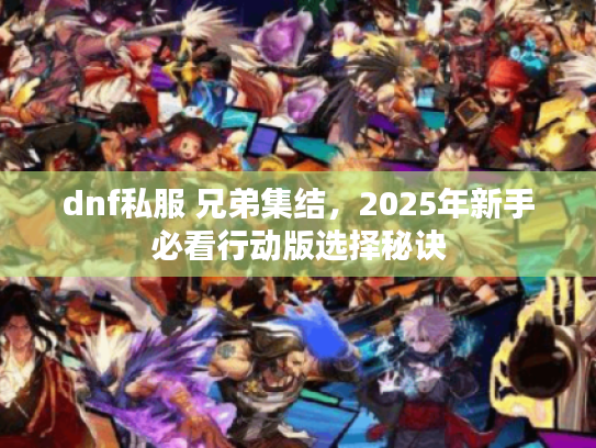 dnf私服 兄弟集结，2025年新手必看行动版选择秘诀