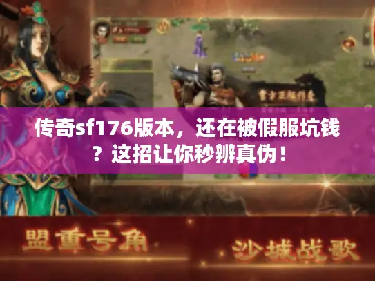 传奇sf176版本，还在被假服坑钱？这招让你秒辨真伪！