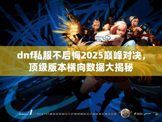 dnf私服不后悔2025巅峰对决，顶级版本横向数据大揭秘