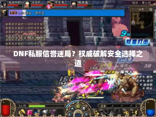 DNF私服信誉迷局？权威破解安全选择之道