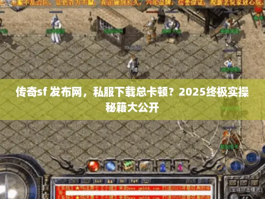 传奇sf 发布网，私服下载总卡顿？2025终极实操秘籍大公开