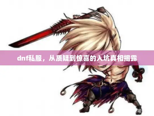 dnf私服，从质疑到惊喜的入坑真相揭露