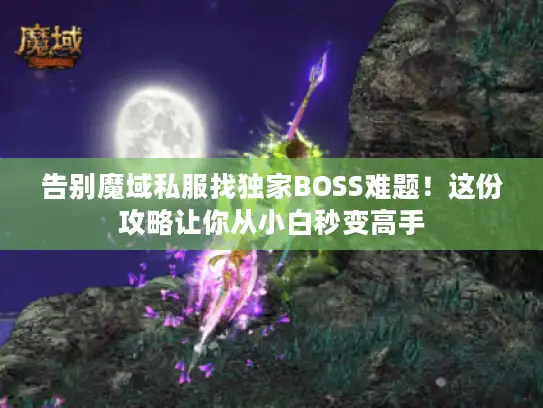 告别魔域私服找独家BOSS难题！这份攻略让你从小白秒变高手