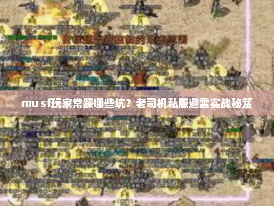 mu sf玩家常踩哪些坑？老司机私服避雷实战秘笈