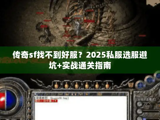 传奇sf找不到好服？2025私服选服避坑+实战通关指南