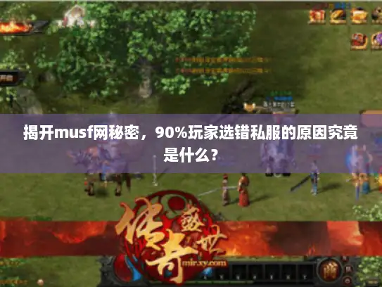 揭开musf网秘密，90%玩家选错私服的原因究竟是什么？