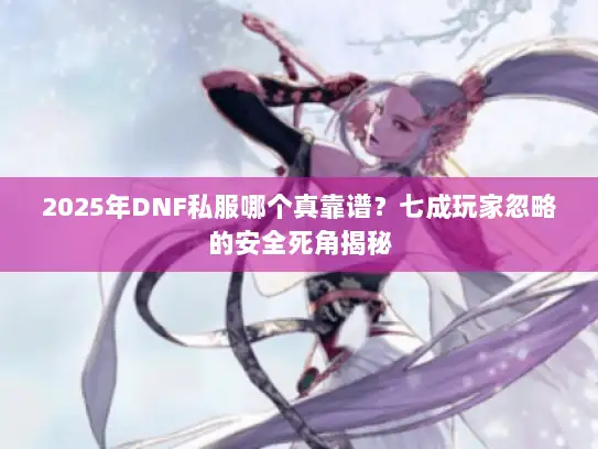 2025年DNF私服哪个真靠谱？七成玩家忽略的安全死角揭秘