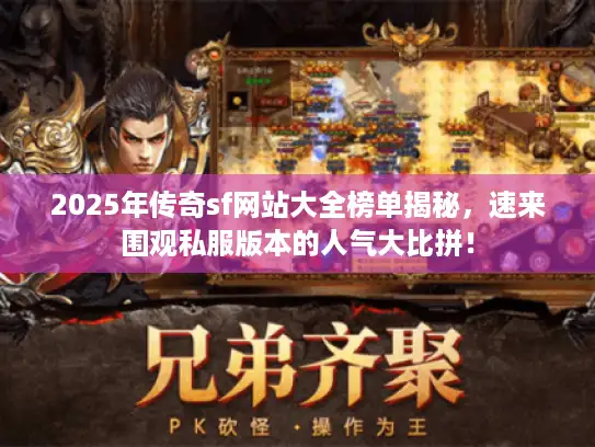 2025年传奇sf网站大全榜单揭秘，速来围观私服版本的人气大比拼！