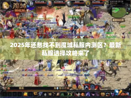 2025年还愁找不到魔域私服内测区？最新私服选择攻略来了