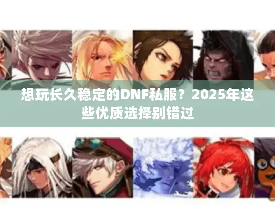 想玩长久稳定的DNF私服？2025年这些优质选择别错过