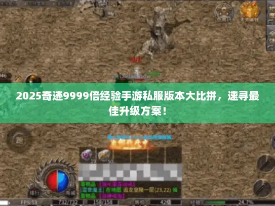 2025奇迹9999倍经验手游私服版本大比拼,速寻最佳升级方案! 2025奇迹9999倍经验手游私服版本大比拼,速寻最佳升级方案!