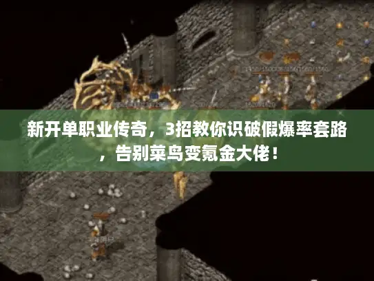 新开单职业传奇，3招教你识破假爆率套路，告别菜鸟变氪金大佬！