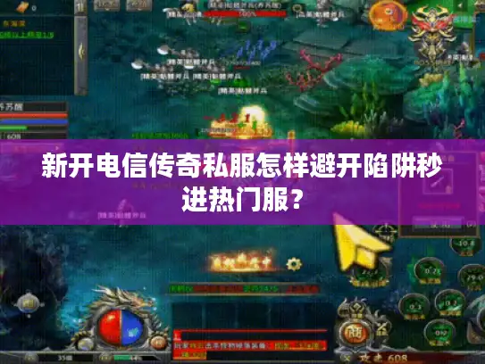 新开电信传奇私服怎样避开陷阱秒进热门服？