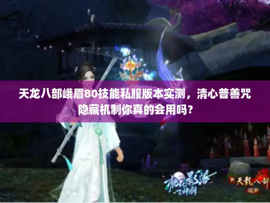 天龙八部峨眉80技能私服版本实测,清心普善咒隐藏机制你真的会用吗? 天龙八部峨眉80技能私服版本实测,清心普善咒隐藏机制你真的会用吗?