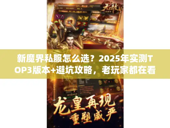 新魔界私服怎么选？2025年实测TOP3版本+避坑攻略，老玩家都在看！