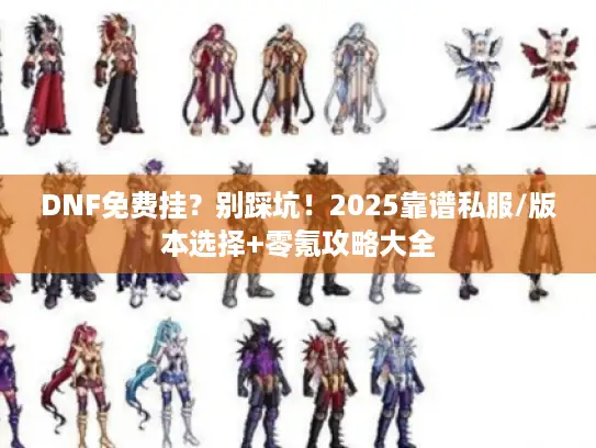 DNF免费挂？别踩坑！2025靠谱私服/版本选择+零氪攻略大全