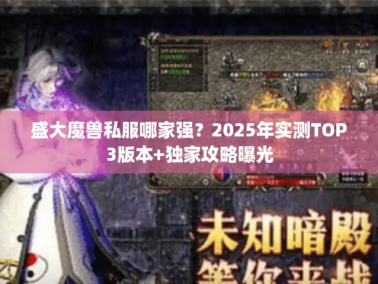 盛大魔兽私服哪家强？2025年实测TOP3版本+独家攻略曝光
