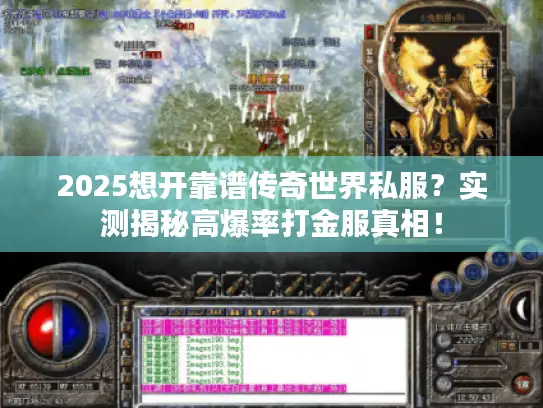 2025想开靠谱传奇世界私服？实测揭秘高爆率打金服真相！