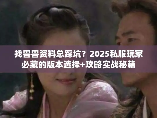 找兽兽资料总踩坑？2025私服玩家必藏的版本选择+攻略实战秘籍