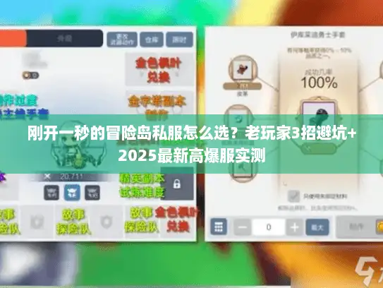 刚开一秒的冒险岛私服怎么选?老玩家3招避坑+2025最新高爆服实测 刚开一秒的冒险岛私服怎么选?老玩家3招避坑+2025最新高爆服实测