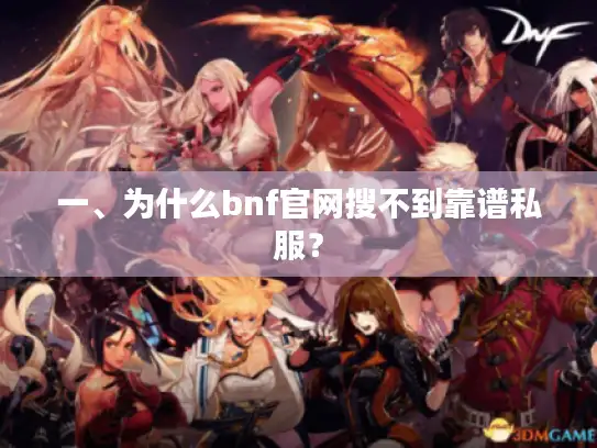 一、为什么bnf官网搜不到靠谱私服？