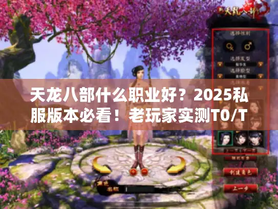 天龙八部什么职业好？2025私服版本必看！老玩家实测T0/T1梯队解析