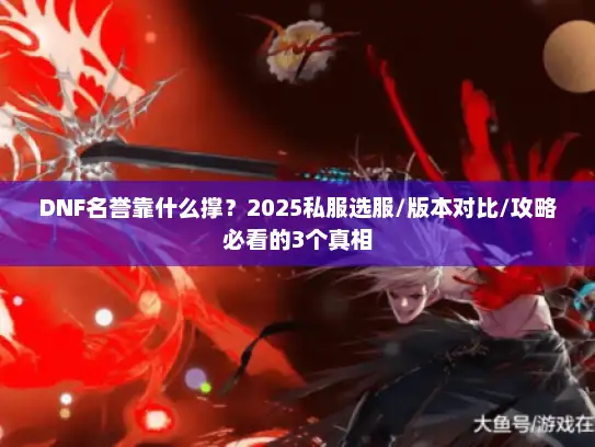 DNF名誉靠什么撑？2025私服选服/版本对比/攻略必看的3个真相