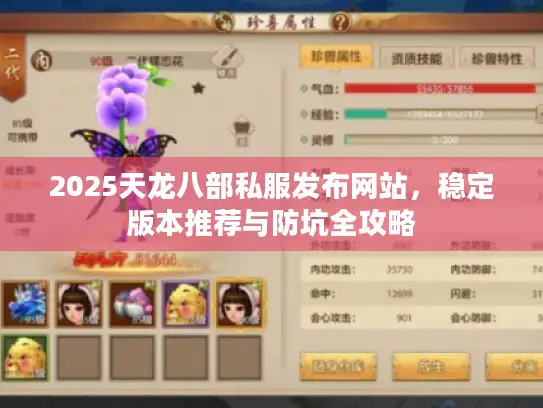 2025天龙八部私服发布网站，稳定版本推荐与防坑全攻略