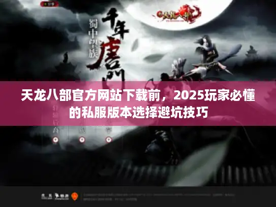 天龙八部官方网站下载前，2025玩家必懂的私服版本选择避坑技巧