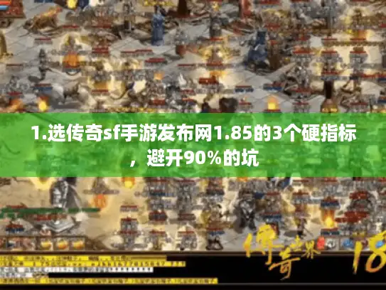 1.选传奇sf手游发布网1.85的3个硬指标,避开90%的坑 1.选传奇sf手游发布网1.85的3个硬指标,避开90%的坑