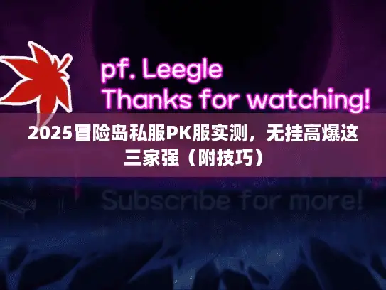 2025冒险岛私服PK服实测，无挂高爆这三家强（附技巧）