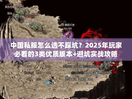 中国私服怎么选不踩坑？2025年玩家必看的3类优质版本+避坑实战攻略