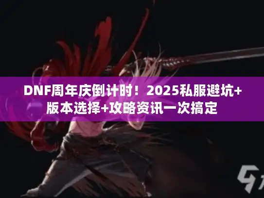 DNF周年庆倒计时！2025私服避坑+版本选择+攻略资讯一次搞定