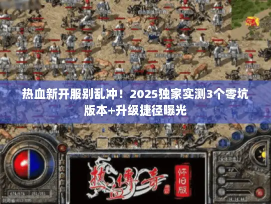 热血新开服别乱冲！2025独家实测3个零坑版本+升级捷径曝光