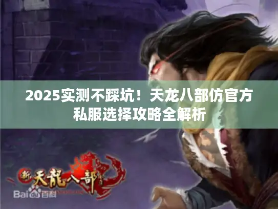 2025实测不踩坑！天龙八部仿官方私服选择攻略全解析