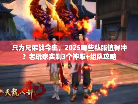 只为兄弟战今生，2025哪些私服值得冲？老玩家实测3个神服+组队攻略