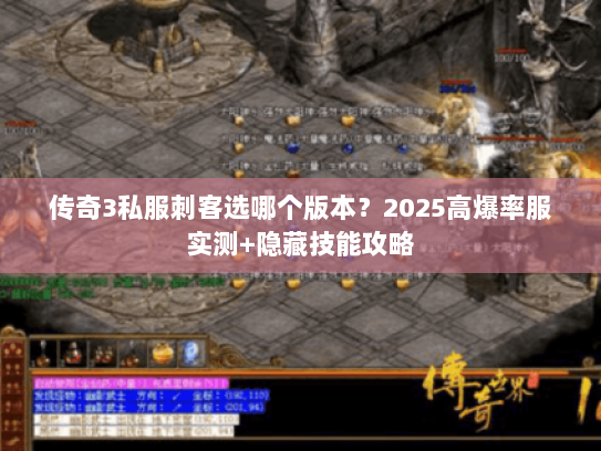 传奇3私服刺客选哪个版本？2025高爆率服实测+隐藏技能攻略
