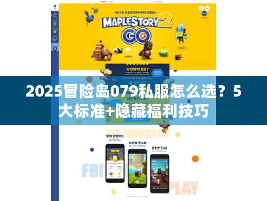 2025冒险岛079私服怎么选？5大标准+隐藏福利技巧