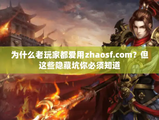 为什么老玩家都爱用zhaosf.com？但这些隐藏坑你必须知道