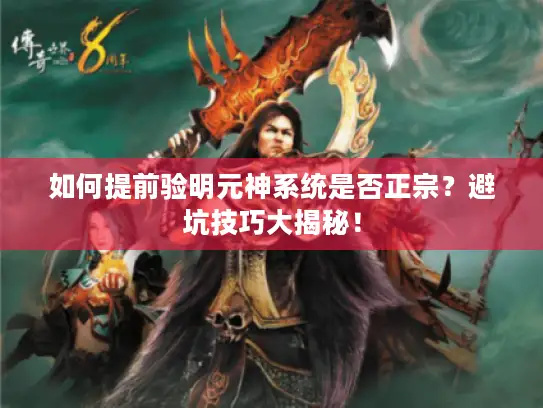 如何提前验明元神系统是否正宗？避坑技巧大揭秘！