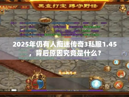 2025年仍有人痴迷传奇3私服1.45,背后原因究竟是什么? 2025年仍有人痴迷传奇3私服1.45,背后原因究竟是什么?