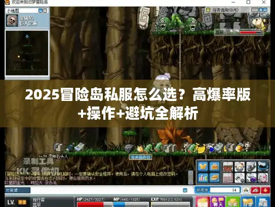 2025冒险岛私服怎么选？高爆率版+操作+避坑全解析
