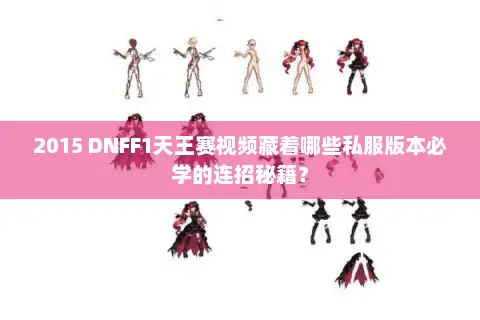 2015 DNFF1天王赛视频藏着哪些私服版本必学的连招秘籍？